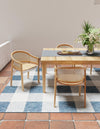 Patio Plaid Collection Area Rug - Veranda Rectangle Blue  lifestyle 7