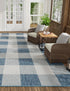 Patio Plaid Collection Area Rug - Veranda