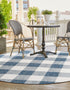 Patio Plaid Collection Area Rug - Veranda