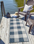 Patio Plaid Collection Area Rug - Veranda