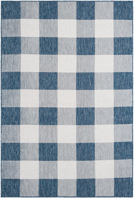 Patio Plaid Collection Area Rug - Veranda