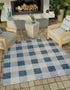 Patio Plaid Collection Area Rug - Veranda