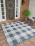 Patio Plaid Collection Area Rug - Veranda