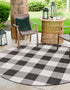 Patio Plaid Collection Area Rug - Veranda