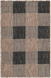 Patio Plaid Collection Area Rug - Veranda Rectangle Black and Brown  lifestyle 5