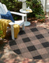 Patio Plaid Collection Area Rug - Veranda