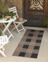 Patio Plaid Collection Area Rug - Veranda