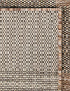 Patio Plaid Collection Area Rug - Veranda Runner Black and Brown  lifestyle 7