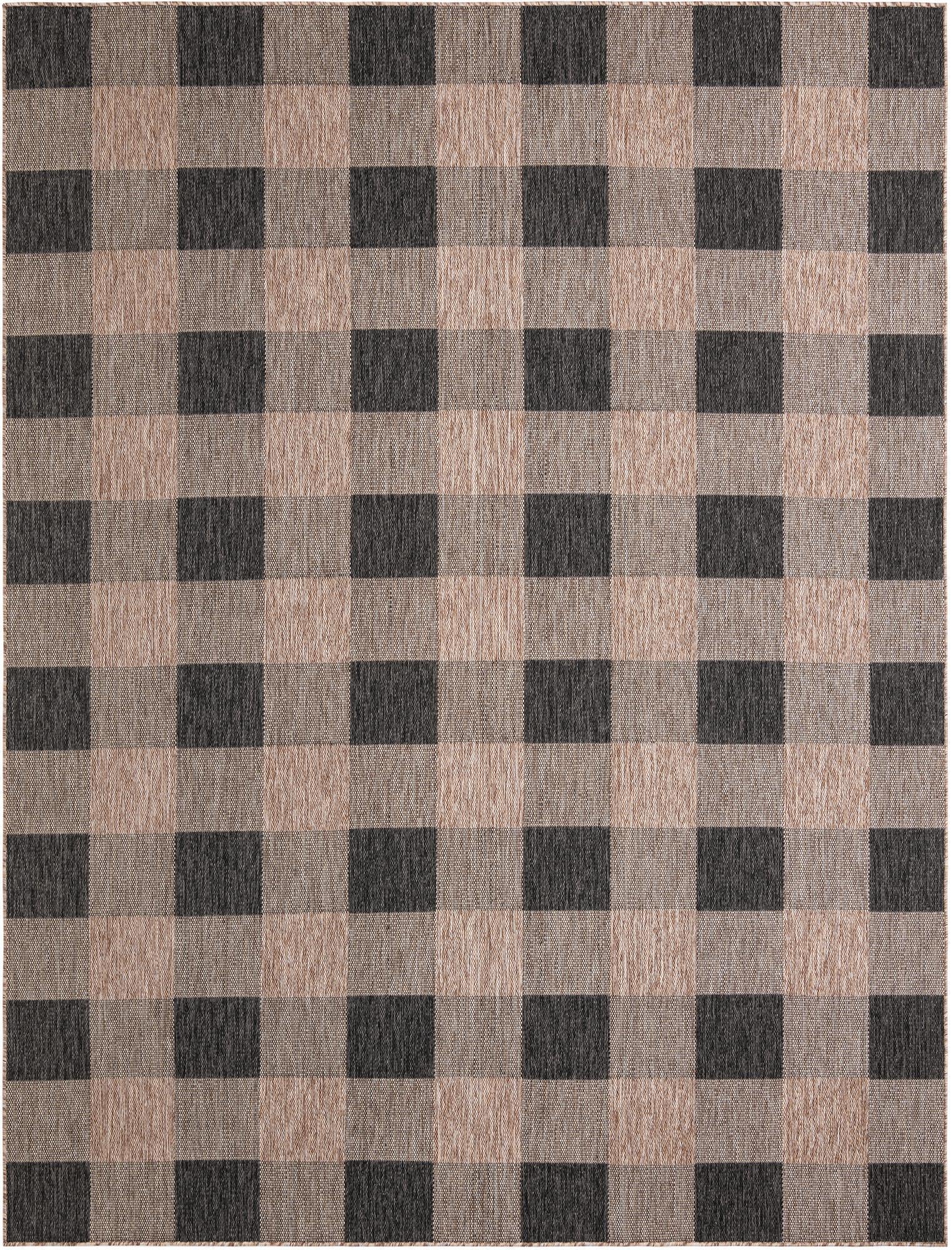 Patio Plaid Collection Area Rug - Veranda