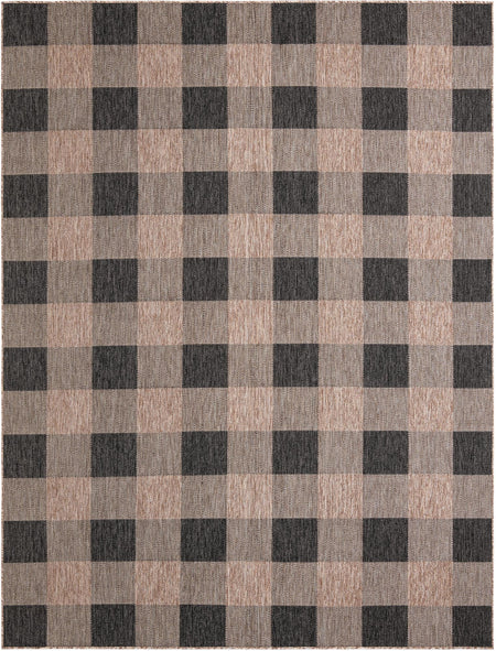 Patio Plaid Collection Area Rug - Veranda