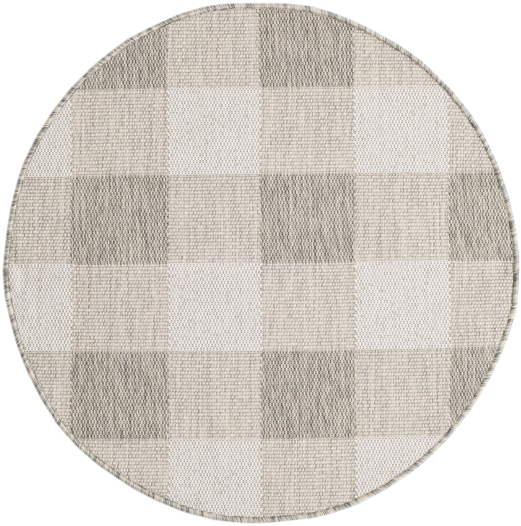 Patio Plaid Collection Area Rug - Veranda