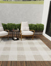 Patio Plaid Collection Area Rug - Veranda Rectangle Gray  lifestyle 8