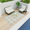 Patio Plaid Collection Area Rug - Veranda Rectangle Gray  lifestyle 22