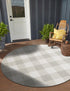 Patio Plaid Collection Area Rug - Veranda