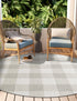 Patio Plaid Collection Area Rug - Veranda