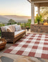 Patio Plaid Collection Area Rug - Veranda