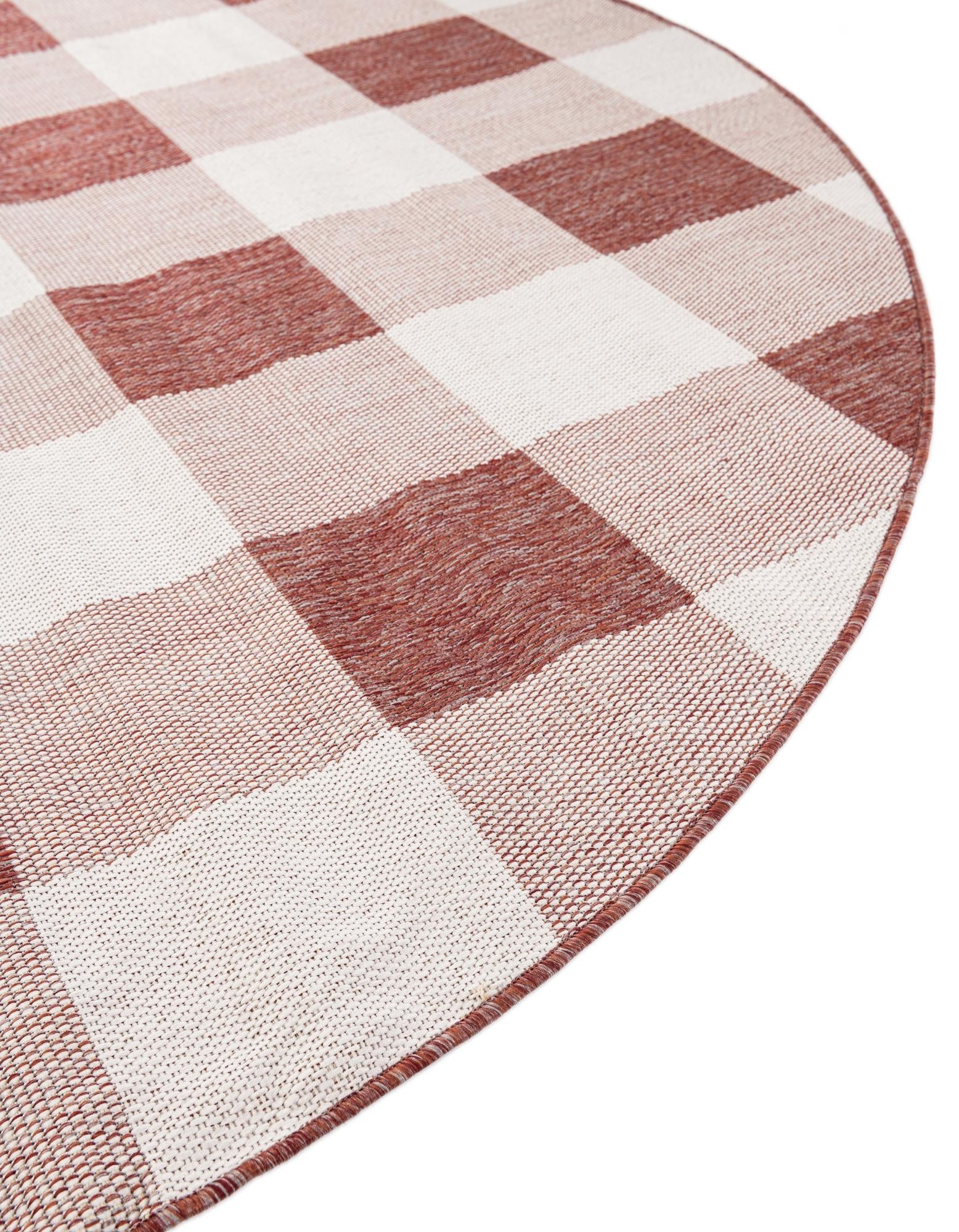 Patio Plaid Collection Area Rug - Veranda