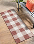 Patio Plaid Collection Area Rug - Veranda