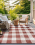 Patio Plaid Collection Area Rug - Veranda