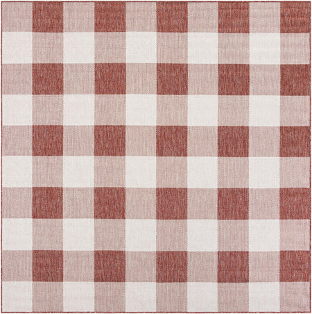 Patio Plaid Collection Area Rug - Veranda