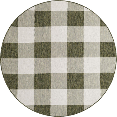 Patio Plaid Collection Area Rug - Veranda