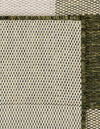 Patio Plaid Collection Area Rug - Veranda Runner Green  lifestyle 9