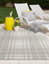 Patio Plaid Collection Area Rug -  Terrace