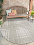 Patio Plaid Collection Area Rug -  Terrace