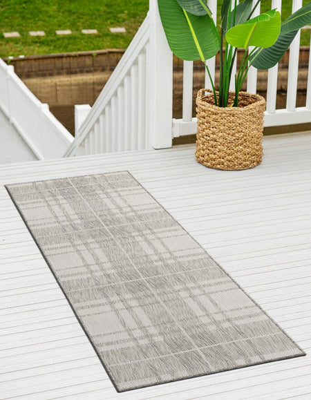 Patio Plaid Collection Area Rug -  Terrace