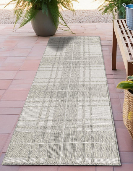 Patio Plaid Collection Area Rug -  Terrace