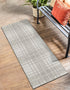 Patio Plaid Collection Area Rug -  Terrace