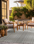 Patio Plaid Collection Area Rug -  Terrace