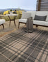 Patio Plaid Collection Area Rug -  Terrace