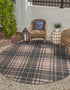 Patio Plaid Collection Area Rug -  Terrace