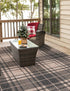 Patio Plaid Collection Area Rug -  Terrace