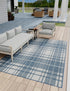 Patio Plaid Collection Area Rug -  Terrace