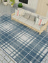 Patio Plaid Collection Area Rug -  Terrace