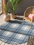 Patio Plaid Collection Area Rug -  Terrace