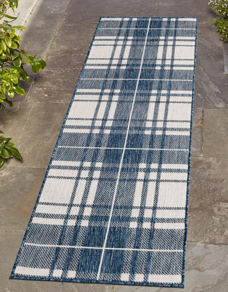 Patio Plaid Collection Area Rug -  Terrace