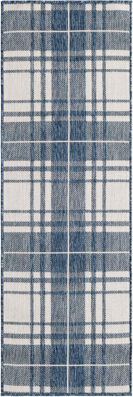 Patio Plaid Collection Area Rug -  Terrace