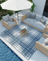 Patio Plaid Collection Area Rug -  Terrace