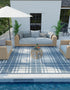 Patio Plaid Collection Area Rug -  Terrace