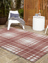 Patio Plaid Collection Area Rug -  Terrace