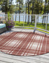 Patio Plaid Collection Area Rug -  Terrace