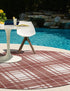 Patio Plaid Collection Area Rug -  Terrace