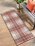 Patio Plaid Collection Area Rug -  Terrace