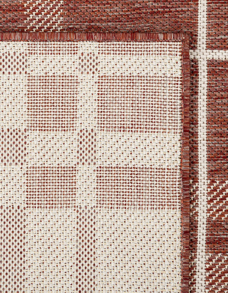 Patio Plaid Collection Area Rug -  Terrace