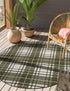 Patio Plaid Collection Area Rug -  Terrace