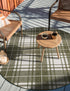 Patio Plaid Collection Area Rug -  Terrace