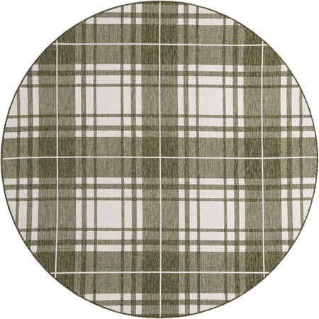 Patio Plaid Collection Area Rug -  Terrace